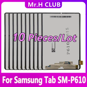 10 Бр. LCD дисплей За Samsung Galaxy Tab S6 Lite P617 P615N SM-P610 SM-P615 P613 LCD Сензорен дисплей Стъкло Дигитайзер В Събирането на