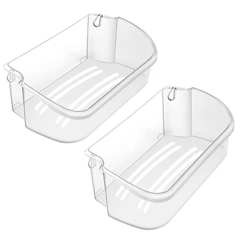 2 опаковки Резервни Части за Вратите на хладилника 240356402, Съвместими С Подробности За Рафтовете на Вратата на хладилника Frigidaire