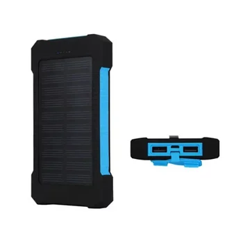 2023new 100000mah обратно външни въоръжение Batterie Solar Power Bank Ledsos Taschenlampe schnelles Laden tragbar wasserdicht für Smartphone