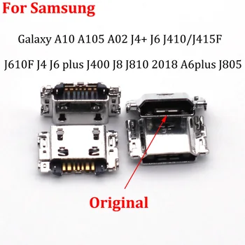 5 бр. зарядно Устройство, Порт за Зареждане Dock станция за Samsung Galaxy A10 A105 А02 J4 + J6 J410/415F J610F J4 J6 plus J400 J8 J810 2018 A6plus J805