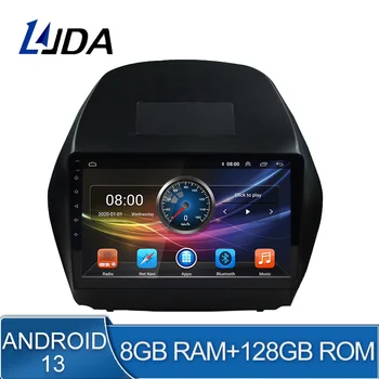 8G + 128G DSP Android 13 Автомобилен Мултимедиен Плеър За Hyundai Tucson 2 ix35 2009 - 2015 г. 2 Din Автомагнитола без dvd GPS Стерео Восьмиядерный