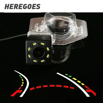 CCD Водоустойчива Камера за Задно виждане Fisheye 12 led динамичен Нощно Виждане За HONDA CRV CR V 2012 2013 2014 2015 Fit Crosstour Odyssey