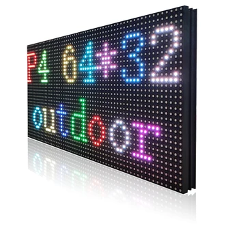 Led модул P4mm SMD2121 outdoor 64x32pixel SMD Stage LED; Панел екран блок; размер на модула: 256 мм * 128 mm; Режим на сканиране: 1/8 сканиране