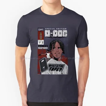 O-Dog-Брой 187 Тениска Тениска от 100% памук Тениска Nwa 90s Boyz N The Hood Комикси Compton Eazy E Gangsta Hip Hop Заплаха за обществото