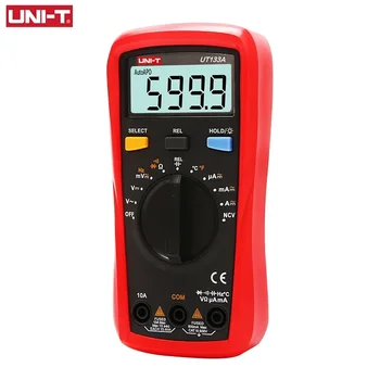 UNIT UT133A UT133B Професионален Цифров Мултицет AC DC Тестер за Напрежение, Волтметър Амперметър Измерител на капацитет честота