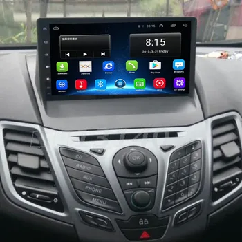 Автомагнитола Android за Ford Fiesta 2009 Г. - 2017 Автомобилен мултимедиен плейър Стерео GPS Навигация DSP Carplay 2din DVD камера
