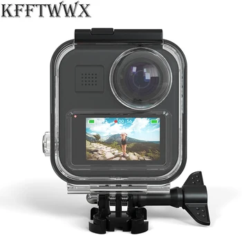 Аксесоари KFFTWWX за Gopro Max Водоустойчив калъф за гмуркане Защитен за гмуркане Сензорен екран за аксесоари на GoPro