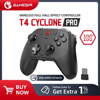 Безжичен контролер GameSir T4 Cyclone Pro Разположение на клавишите Xbox - за Nintendo Switch Steam - КОМПЮТЪР, работещ на Android
