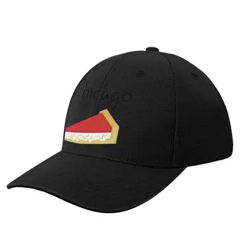 Бейзболна шапка Chicago Deepdish pizza, детска шапка възстановяване на предишното положение, термозащитный козирка, UV-защита, слънчева шапка, дамски плажната разпродажба 2023, мъжки