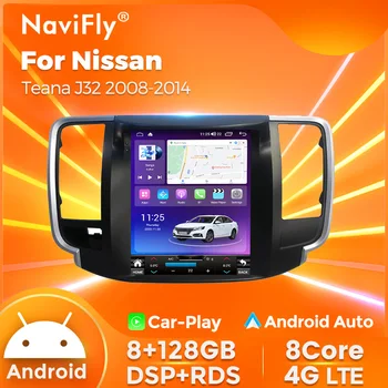 Вертикален сензорен екран в стил Tesla за Nissan Teana J32 2008-2012, автомагнитола Android, мултимедиен плейър, стерео GPS