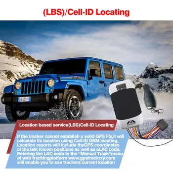 Водонепроницаемое дистанционно изключване на захранването, GPS 303G-3G, авто тракер, безплатно приложение, Шок аларма, устройството за проследяване на превозни средства в реално време