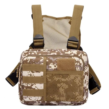 Градинска жилетная чанта, градинска функционална нагрудная чанта, модерен преносим многофункционална чанта с множество джобове, водоустойчив за джогинг и пътуване
