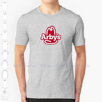 Ежедневни градинска облекло с логото на Arbys, тениска с лого и графичен дизайн на тениска от 100% памук