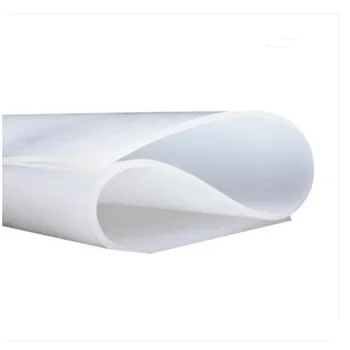 Лист силиконов каучук 500 * 500 мм Прозрачен Полупрозрачен Пластинчатый мат устойчиви на Висока температура 100% Начална силиконова гума уплътнение