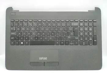 Новата британска черна клавиатура със стойка за ръце за HP 15-AC/15-AF/15-AY/15-BA