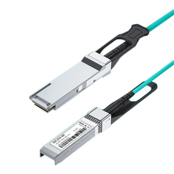 Оптичен кабел SFP + 25 ГРАМА OM3, 1 m, 2 m, 3 m, 5 m ... 20 м SFP28 свидетелството за авиационен оператор ctive Оптичен кабел, съвместим с оптоволоконным ключ на Cisco, ТВ, MikroTik, Ubiquiti