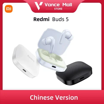 Оригинални Xiaomi Redmi Рецептори 5 46 db С Шумопотискане Bluetooth 5.3 Време на Автономна Работа 40 часа AI Покана за Защита От Шума на Вятъра Безжични Слушалки