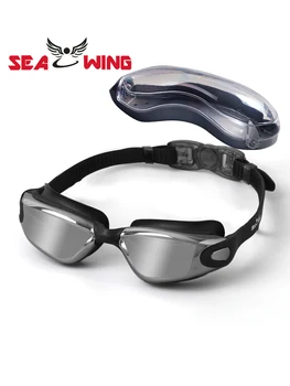 Очила за плуване, при късогледство, за възрастни, водоустойчив и устойчив на мъгла очила за плуване за мъже и жени