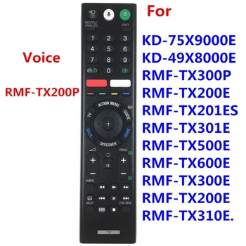 Повторен Телевизионен Гласова дистанционно RMF-TX200P RMF-TX300P RMF-TX500E RMF-TX201ES за led контролер Bravia KD-75X9000E KD-49X8000E