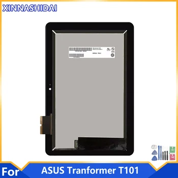 Смяна на LCD дисплей за ASUS Tranformer Book T101 HA T101H T101HA LCD дисплей с цифров преобразувател едно докосване на екрана в събирането на