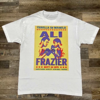 тениска Ali Frazier Thrilla в ретро стил от 70-те години в Манила