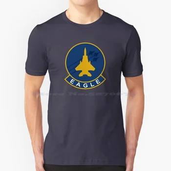 Тениска F-15 Eagle от 100% памук Тениска F15 Eagle F-15 Eagle Fighter F-15 Eagle Pilot F-15 Eagle Ивици F-15 Eagle Авиационна Art