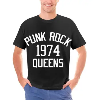 Тениска в стил пънк-рок, 1974 г. от 100% памук премиум-клас Post Punk, New York Dolls