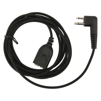 Удължител Радиомикрофона 2-Пинов кабел за Удължаване на Ръчен Микрофон Тип M за Motorola GP88 GP300 EP450 DEP450 GP3688