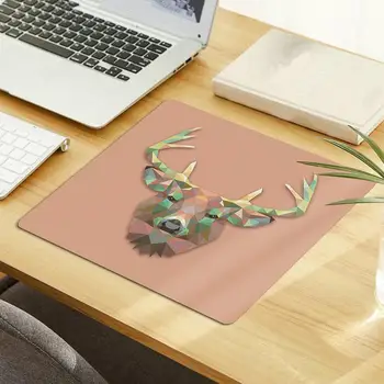 Уникален дизайн с оленьими рога, подложка за компютърна мишка, преносима нескользящая възглавница за мишки