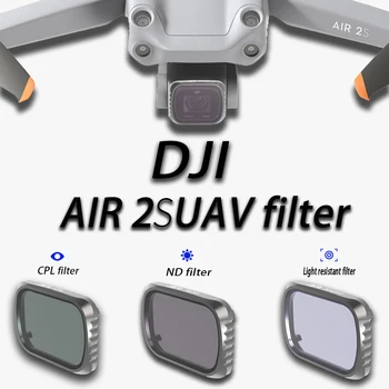 Филтри за обектива Дрона UV CPL ND 4 8 16 32 64 PL10000 STAR NIGHT drone Filter за Аксесоари DJI AIR2S Drone Неутрален Филтър