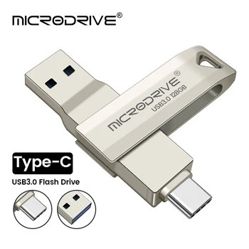 Флаш памет Type C USB3.0 64G 128 GB, 256 GB памет смартфон Andriods, мини-USB устройство