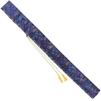 Чанта за мечове Копринени Мечове Японски калъф за носене Katana Китайски Дълъг калъф Taichi Титуляр за съхранение на Платно Органайзер Вакидзаси Самурай