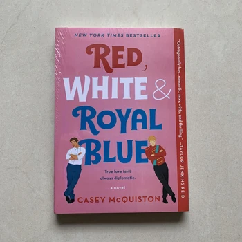 Червено, бяло и кралско синьо Кейси Маккуистон меки корици, книга-бестселър