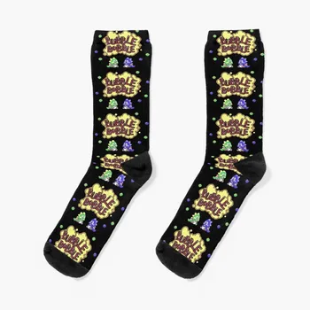 Чорапи Bubble Bobble C64, колоездене, чорапи, чорапи, забавни компресия чорапи, мъжки, дамски чорапи