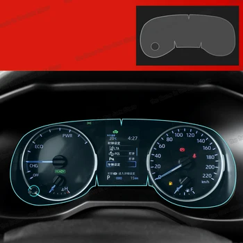 Защитно Фолио за Екрана на Арматурното табло на автомобила на Toyota Rav4 2014 2015 2016 2017 2018 2019 2020 2021 LCD стикер 2022 срещу надраскване