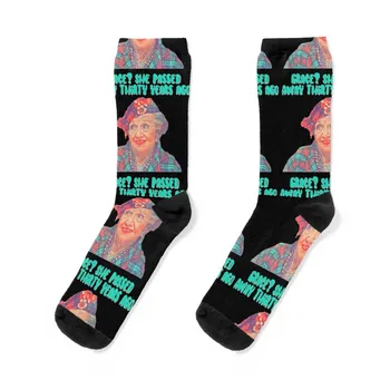 Леля Бетани - Грейс? Тя е починала преди тридесет години - Чорапи за коледните празници, чорапи с подгряване, мъжки, дамски чорапи